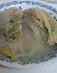夕食は簡単に。