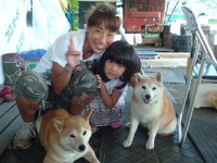 狩野川で