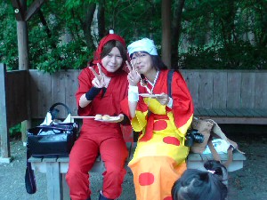 だんごが似合います