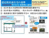 「認定低炭素住宅」の講習会に参加して