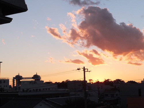 千本浜の夕陽が綺麗かも