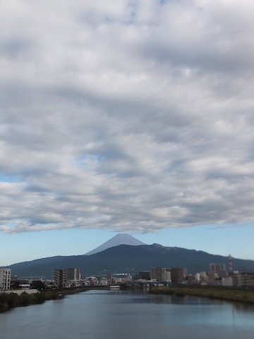 7：40の富士山