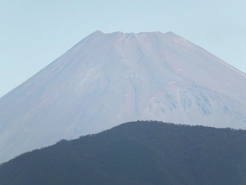7：40の富士山
