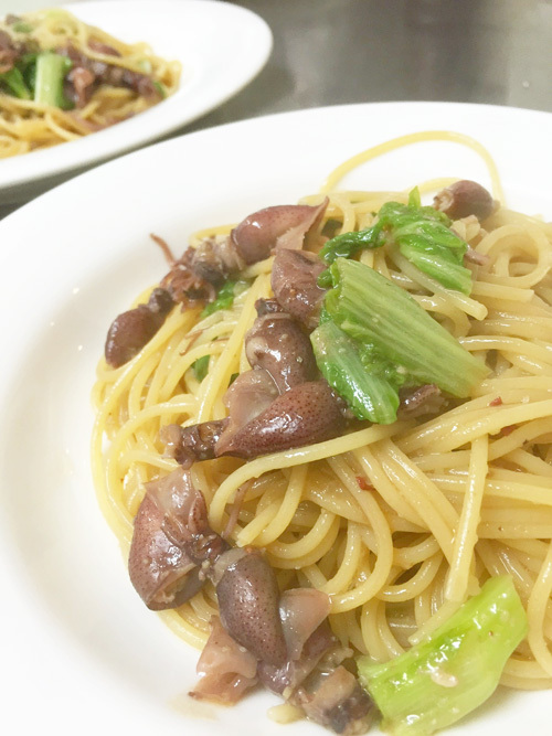 この時期、シェフがぜひお召し上がりいただいたいもの～春の食材のパスタ