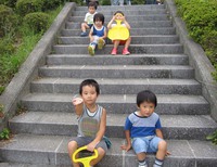 ☂⇒☀　　遠足：ヤクルト工場＆運動公園