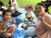 ☂⇒☀　　遠足：ヤクルト工場＆運動公園