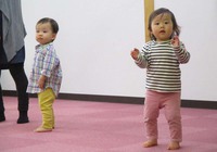 【たっち】・・・ルミ子先生の親子体操！！