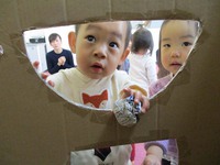 ☆新聞紙を使って・・・☆