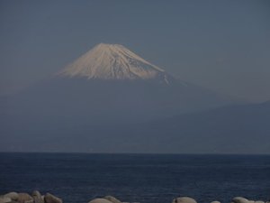 今日の富士山（戸田港）