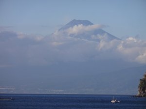 西伊豆戸田からの今日の富士山