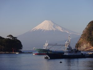 戸田からの今日の富士山