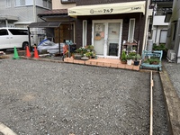 店舗駐車場工事中‍♀️ 2020/07/29 09:27:54