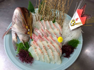 お食い初め 鯛の活き造り 和食処まさご 富士市の季節楽しむお食事