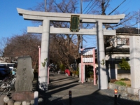 平塚市四之宮　前鳥(さきとり)神社・奨学神社・神戸神社