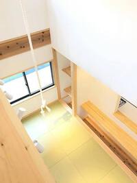 あそび要素を取り入れたイエ、ターザンロープ＆ハンモック 2023/01/27 11:06:04