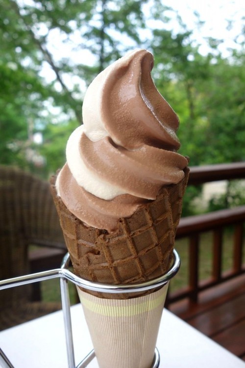 世界初のソフトクリーム