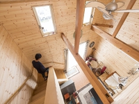 理想はログハウス！内装を工夫した２階建てのお家。 2023/06/26 17:08:24