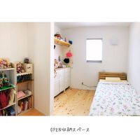 子ども部屋のOPENクローゼット、Hちゃん＆Nちゃんの場合。 2023/10/20 16:24:23