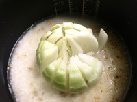 玉ねぎの炊き込みご飯
