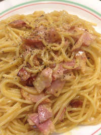 メニュー：スパゲッティ