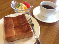 メニュー：モーニングセット