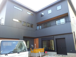 沼津市西島町KO邸は完成間近