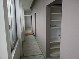 下田市爪木崎S邸の内装工事