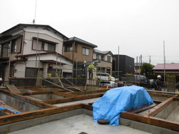 沼津市西島町KO邸は上棟しました