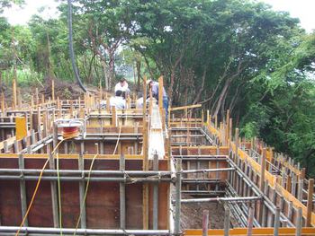 箱根芦ノ湖高原S邸はの基礎工事