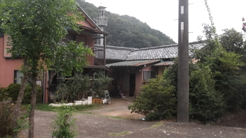 修善寺N邸の解体調査に出かける