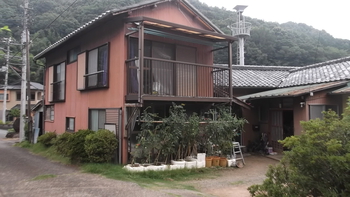 修善寺N邸の解体調査に出かける