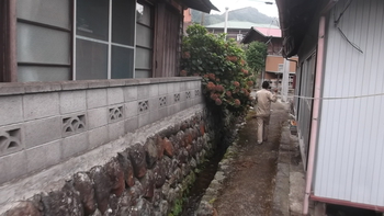 修善寺N邸の解体調査に出かける