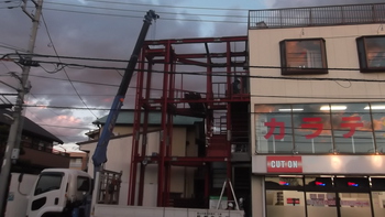 下土狩Y邸は２期工事に入った