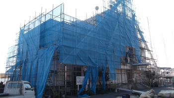 沼津市江ノ浦ヤマハマリーナの改装工事始まる