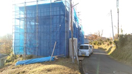 伊豆の国市立花S邸の上棟まで