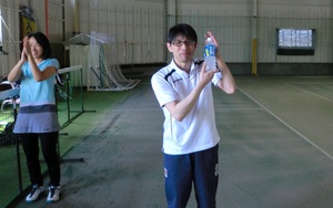 懇親テニス初勝利