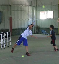 夏休み親子でレッスン