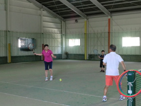 夏休み親子でレッスン
