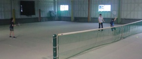 夏休み親子貸切テニス