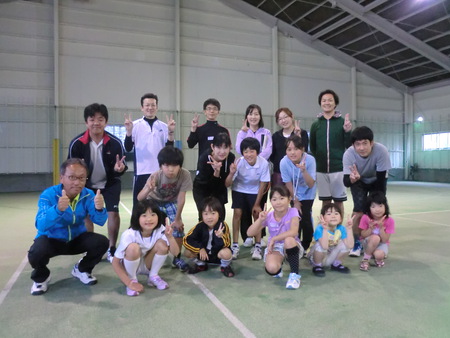 ジュニア親子テニス