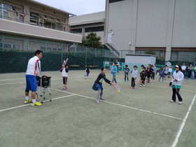 親子ふれあいテニスｉｎミニナール横浜