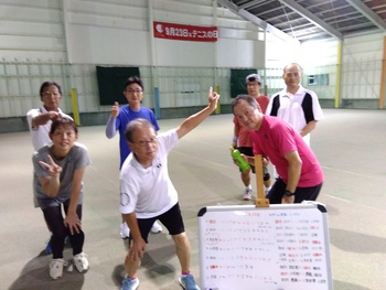 9月連休懇親テニス