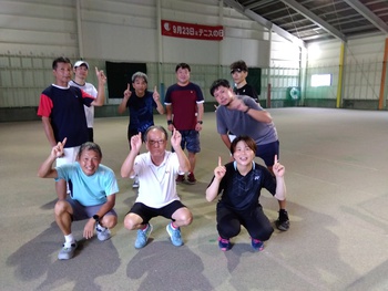 9月連休懇親テニス