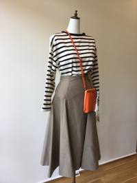 シンプル？ボーダーカットソー