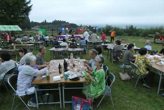 富士山と中秋の名月を愛でる会2024