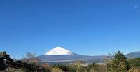御殿場からみた富士山