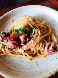 たこパスタ