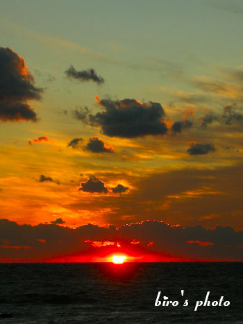風景 夕陽