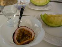 朝の果物
