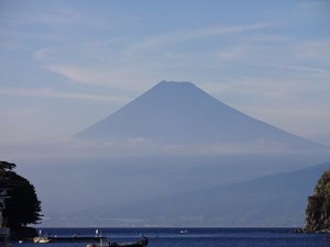 今日の富士山（戸田港）